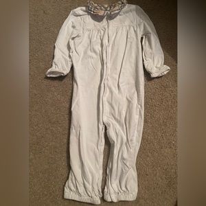 Burberry collar onesie 9m